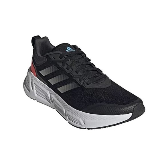 Adidas Questar Bounce Cloudfoam Core Black Men's Athletic Running Shoes Sneakers - Picture 3 of 6